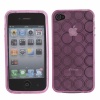 Clear Circle Case Cover for iPhone 4G Pink. Christmas Shopping, 4% off plus free Christmas Stocking and Christmas Hat!