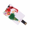 1GB Santa & Christmas Tree Credit Card USB Flash Drive. Christmas Shopping, 4% off plus free Christmas Stocking and Christmas Hat!