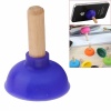 Suction Cup Sucker Toilet Plunger Stand Holder for iPhone/iTouch Purple. Christmas Shopping, 4% off plus free Christmas Stocking and Christmas Hat!