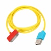 100CM USB Data & Charging Cable for iPhone/iPod Yellow. Christmas Shopping, 4% off plus free Christmas Stocking and Christmas Hat!