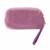 Women Imitation Pearls Evening Clutch Bag Purple. Christmas Shopping, 4% off plus free Christmas Stocking and Christmas Hat!