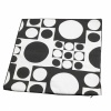 Soft Throw Pillow Case Cushion Black White. Christmas Shopping, 4% off plus free Christmas Stocking and Christmas Hat!