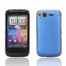 Hard Chip Case for HTC Desire S G12 Light Blue. Christmas Shopping, 4% off plus free Christmas Stocking and Christmas Hat!