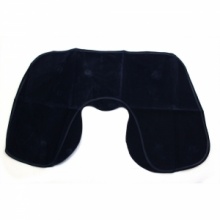 Dark Blue U Shaped Pillow. Christmas Shopping, 4% off plus free Christmas Stocking and Christmas Hat!