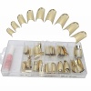 100pcs Pro French False Nail Half Tips with Glue Nail Art Gold. Christmas Shopping, 4% off plus free Christmas Stocking and Christmas Hat!