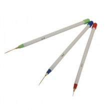 3pcs Nail Art Drawing Pen. Christmas Shopping, 4% off plus free Christmas Stocking and Christmas Hat!