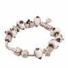 White Sterling Silver Bracelet. Christmas Shopping, 4% off plus free Christmas Stocking and Christmas Hat!