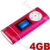 - USB 2.0 card reader - With a belt clip to hold your MP3 - LCD display - Maximum capacity:4GB - TF card not included