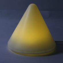 Cone Shape Lamp LED Light Yellow. Christmas Shopping, 4% off plus free Christmas Stocking and Christmas Hat!