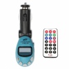 FM Transmitter Beetle Car MP3 Player Long Card with Remote Control Blue. Christmas Shopping, 4% off plus free Christmas Stocking and Christmas Hat!