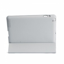 Double Side Smart Cover Leather Case for Apple iPad 2 Light Grey. Christmas Shopping, 4% off plus free Christmas Stocking and Christmas Hat!