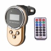 Car MP3 PlayerFM Transmitter with TF Slot Brown. Christmas Shopping, 4% off plus free Christmas Stocking and Christmas Hat!