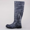 This distressed material boot has the look, the question is can you rock it?