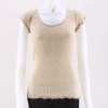 Poof Amber Ribbed Tee