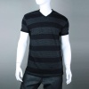 Smoke Rise John Jersey Material V Neck w/ Thin Strips