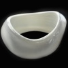 White Stylish Wavy-shaped Bracelet. Christmas Shopping, 4% off plus free Christmas Stocking and Christmas Hat!