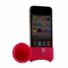 Portable Horn Stand Holder Amplifier Speaker for iPhone 4/4S Pink. Christmas Shopping, 4% off plus free Christmas Stocking and Christmas Hat!