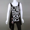 Oatt Collection Love What You Do Graphic Top