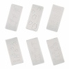 6pcs 3D Acrylic Mold Nail Art DIY. Christmas Shopping, 4% off plus free Christmas Stocking and Christmas Hat!