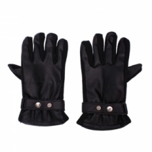 Leisure Bicycle Motorcycle Riding Leather Gloves Black. Christmas Shopping, 4% off plus free Christmas Stocking and Christmas Hat!