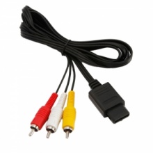 6Ft Video Cord AV Cable for Nintendo GameCube N64. Christmas Shopping, 4% off plus free Christmas Stocking and Christmas Hat!