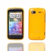 Silicone Rubber Case for Mercury HTC Sensation 4g G14 Yellow. Christmas Shopping, 4% off plus free Christmas Stocking and Christmas Hat!