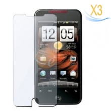 3Pcs Screen Protector Clear for HTC Incredible Adr6300. Christmas Shopping, 4% off plus free Christmas Stocking and Christmas Hat!