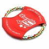 Red Cotton Rope Dog Puppy Doggle Doggie Frisbee Toy. Christmas Shopping, 4% off plus free Christmas Stocking and Christmas Hat!