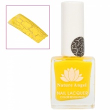 Professional Instant Cracking Nail Polish Nail Art Yellow No.12. Christmas Shopping, 4% off plus free Christmas Stocking and Christmas Hat!