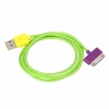 100CM USB Data & Charging Cable for iPhone/iPod Green. Christmas Shopping, 4% off plus free Christmas Stocking and Christmas Hat!