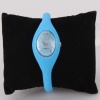 Fashion Pointer Anion Silicone Sports Watch Light Blue. Christmas Shopping, 4% off plus free Christmas Stocking and Christmas Hat!