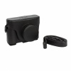 Leather Camera Case Bag for Fujifilm X100 Black. Christmas Shopping, 4% off plus free Christmas Stocking and Christmas Hat!