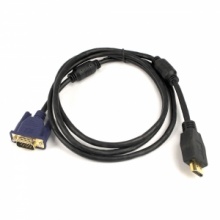 6 Feet Blue HDMI Male to VGA HD-15 Male Cable. Christmas Shopping, 4% off plus free Christmas Stocking and Christmas Hat!