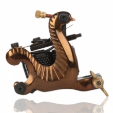 HB-MDJ005 10 Wrap Coils Damascus Liner Shader Tattoo Machine Brown. Christmas Shopping, 4% off plus free Christmas Stocking and Christmas Hat!