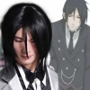 Ash Sebastian Michaelis Short Straight Cosplay Wig Black. Christmas Shopping, 4% off plus free Christmas Stocking and Christmas Hat!