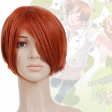 Hetalia Axis Powers Lovino Vargas Short Straight Cosplay Wig Brown. Christmas Shopping, 4% off plus free Christmas Stocking and Christmas Hat!