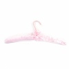 Pink Bendable Clothes Padded Satin Hanger. Christmas Shopping, 4% off plus free Christmas Stocking and Christmas Hat!