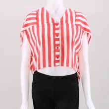 Simple yet chic! Pair this striped top with that perfect piece and take your look out of this world!