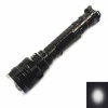 M90 UltraFire Aluminium LED Flashlight Torch Black. Christmas Shopping, 4% off plus free Christmas Stocking and Christmas Hat!