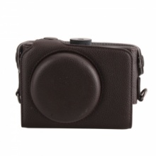 Leather Case Bag for Olympus XZ-1 XZ1 Camera Brown. Christmas Shopping, 4% off plus free Christmas Stocking and Christmas Hat!