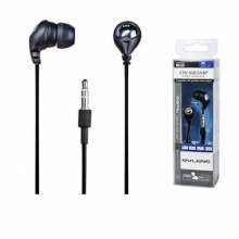 3.5mm Black Stereo In-Ear Earbud Earphone OV-K85MP. Christmas Shopping, 4% off plus free Christmas Stocking and Christmas Hat!