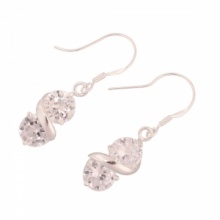 Attractive Gorgeous Zircon Music Note Drop Earrings. Christmas Shopping, 4% off plus free Christmas Stocking and Christmas Hat!