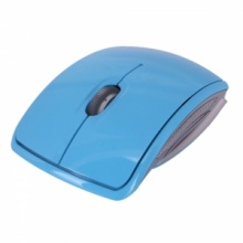 V2010 2.4G Wireless Folding Mouse Blue. Christmas Shopping, 4% off plus free Christmas Stocking and Christmas Hat!