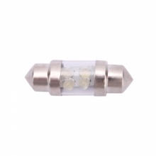 31mm 4 Led Festoon Dome Bulb White. Christmas Shopping, 4% off plus free Christmas Stocking and Christmas Hat!