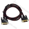 - DVI cable- Male to male- High resolution- 1.5 meter cable length