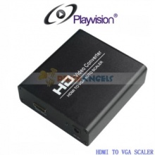 - HDMI to VGA is a high-definition video converter which convert HDMI digital signal to VGA analog signal and analog audio signal . - HDMI signals can connect PS3. XBOX360. Blu-ray DVD. HD set-top boxes. CRT / LED Display ect. So that you can watch HD Vid