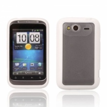 Double Color Protector Case for HTC Wildfire S G13 White. Christmas Shopping, 4% off plus free Christmas Stocking and Christmas Hat!