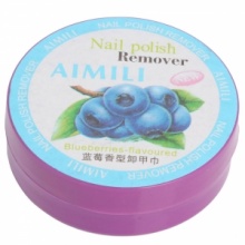 Blueberry Aromas Nail Polish Remover Pad Towel. Christmas Shopping, 4% off plus free Christmas Stocking and Christmas Hat!