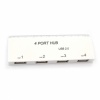 4 Port White Hi-speed USB 2.0 Hub with Graduated Scale. Christmas Shopping, 4% off plus free Christmas Stocking and Christmas Hat!