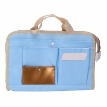 Multifunction Storage Handbag Multiple Pockets Blue. Christmas Shopping, 4% off plus free Christmas Stocking and Christmas Hat!